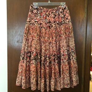 CJ Banks Ruffle Skirt